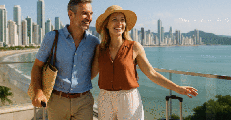 Como o turismo internacional impulsiona o mercado imobiliário de Balneário Camboriú?